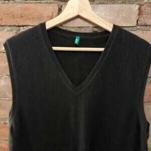 United Colors of Benetton Brown Wool Vest